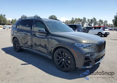2021 BMW X7 M50I from USA, damaged, VIN 5UXCX6C0XM9G16637